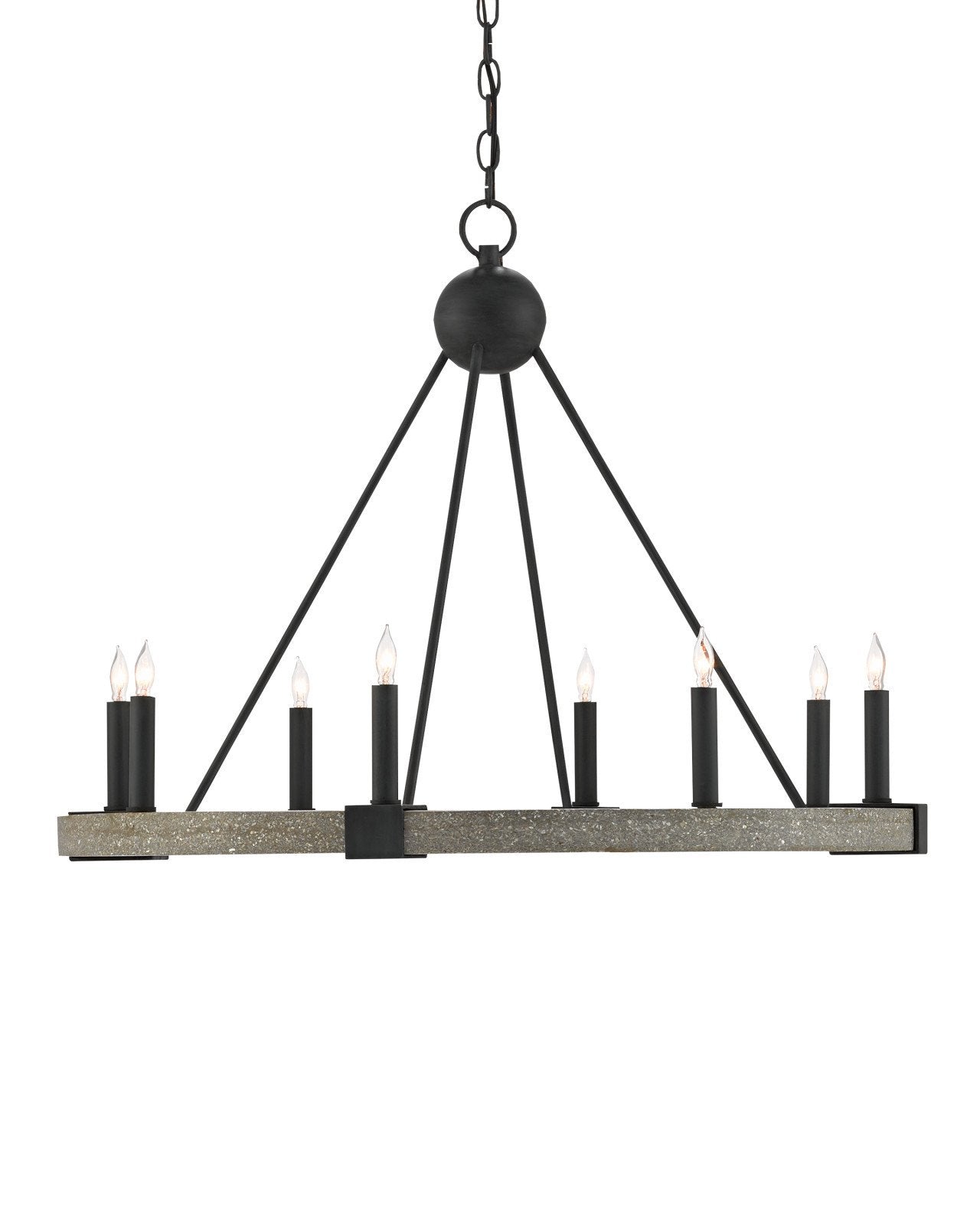 Burgos Black Chandelier